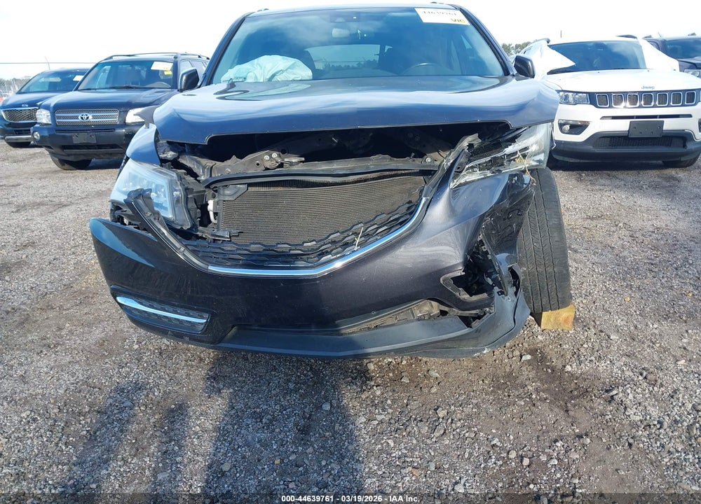 2014 ACURA MDX TECHNOLOGY PACKAGE VIN: 5FRYD3H42EB006681