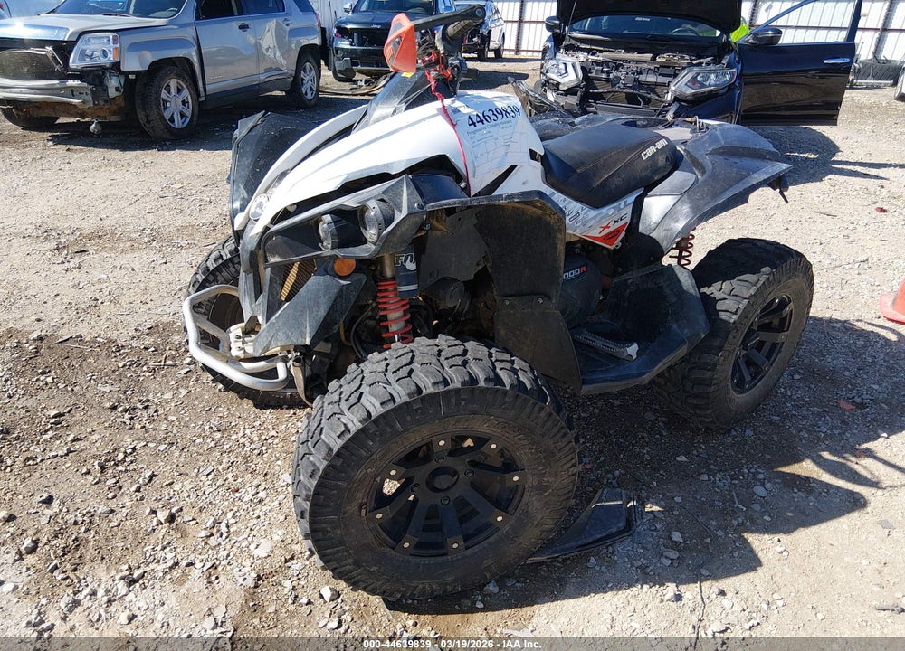 2017 CAN-AM RENEGADE X XC 1000R VIN: 3JBMXAX28HJ000450