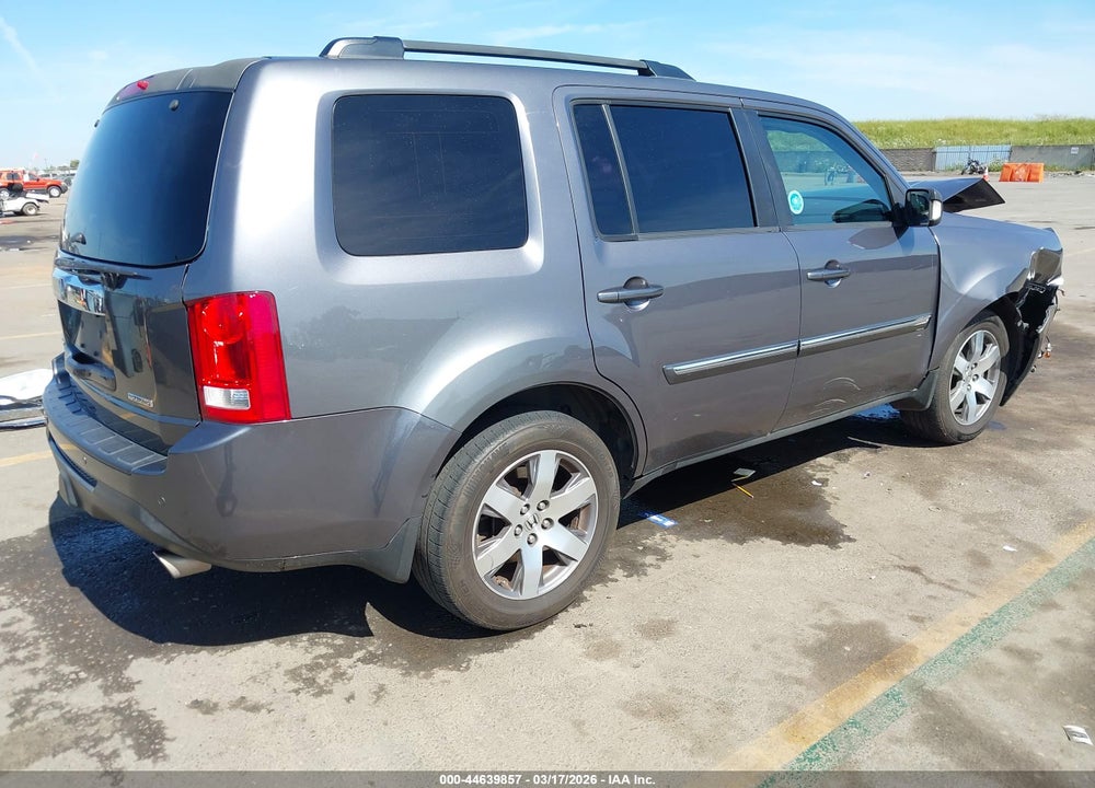 2014 HONDA PILOT TOURING VIN: 5FNYF3H95EB006441