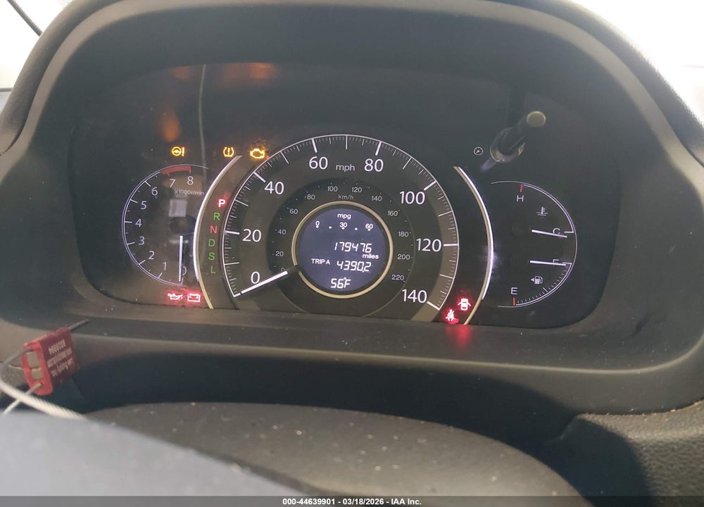 2016 HONDA CR-V SE VIN: 2HKRM3H48GH551116