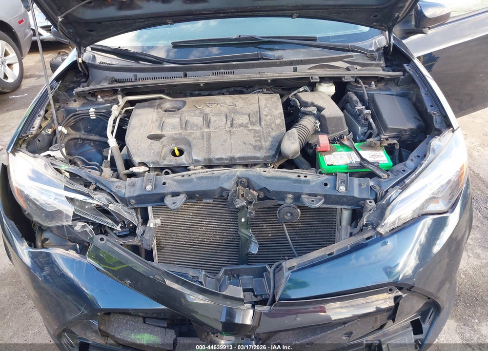2017 TOYOTA COROLLA LE VIN: 2T1BURHE1HC854627
