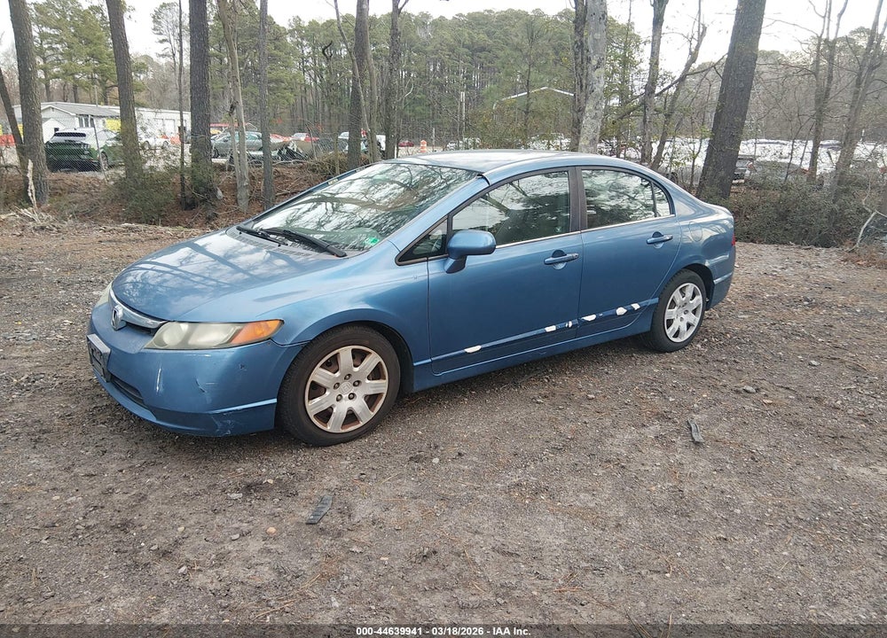 2006 HONDA CIVIC LX VIN: 1HGFA165X6L071957