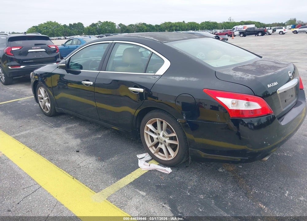 2009 NISSAN MAXIMA 3.5 SV VIN: 1N4AA51E59C832167