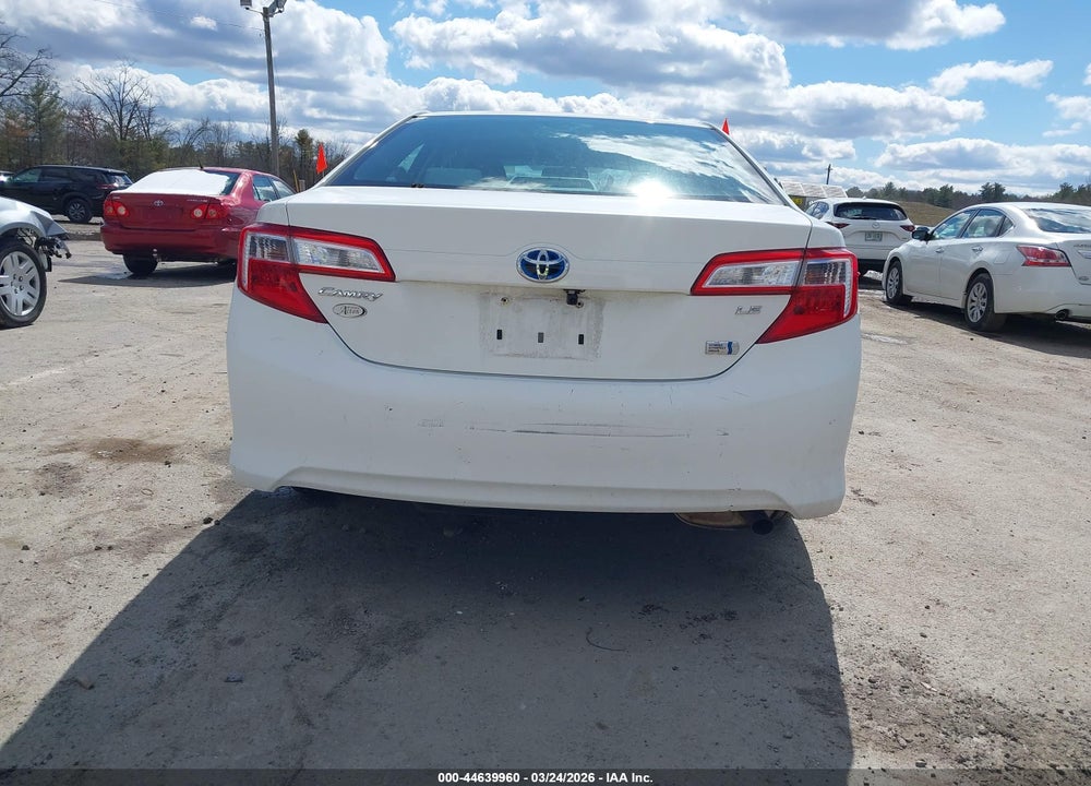 2012 TOYOTA CAMRY HYBRID LE VIN: 4T1BD1FK1CU008158