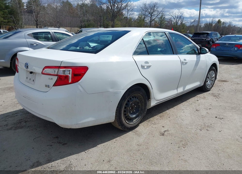 2012 TOYOTA CAMRY HYBRID LE VIN: 4T1BD1FK1CU008158