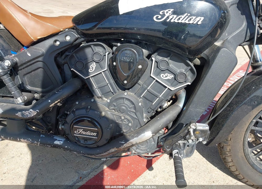 2016 INDIAN MOTORCYCLE CO. SCOUT SIXTY VIN: 56KMSB113G3116231