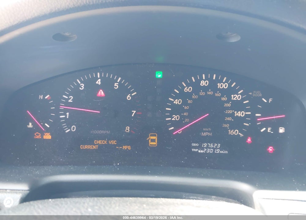 2003 LEXUS LS 430 VIN: JTHBN30F830099539
