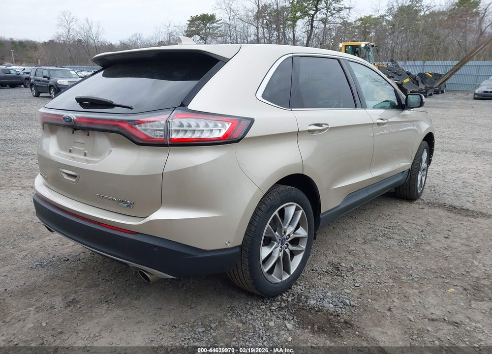 2017 FORD EDGE TITANIUM VIN: 2FMPK4K93HBC34537