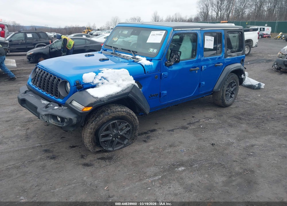 2024 JEEP WRANGLER 4-DOOR SPORT S 4X4 VIN: 1C4PJXDG2RW296709