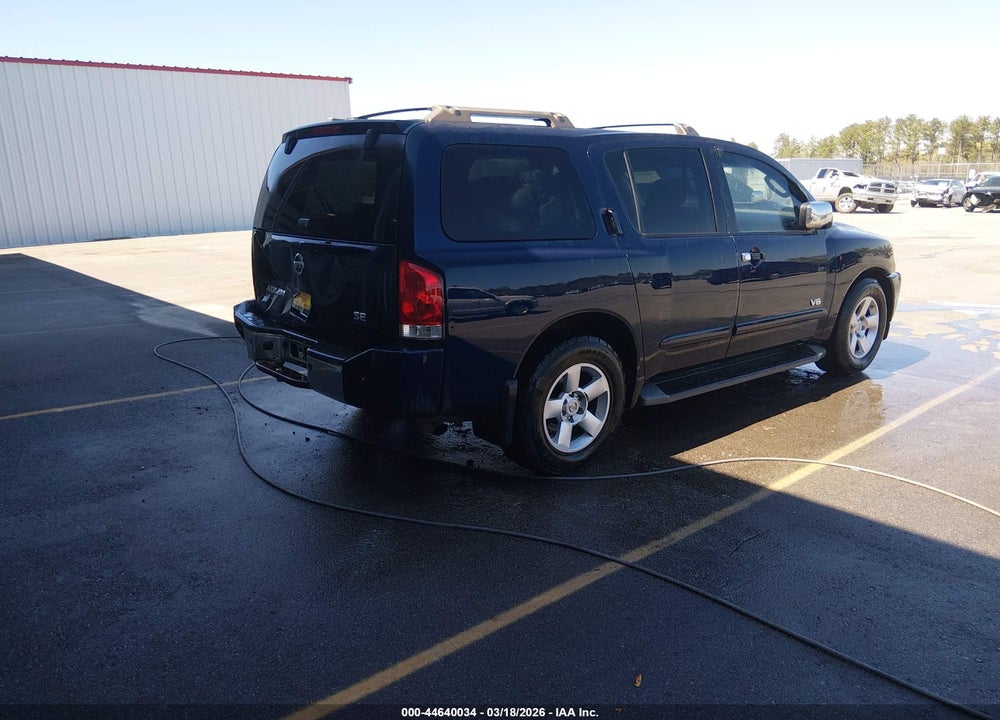 2007 NISSAN ARMADA SE VIN: 5N1BA08A97N722451