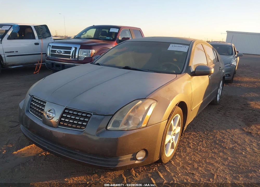 2004 NISSAN MAXIMA 3.5 SE VIN: 1N4BA41E34C918505