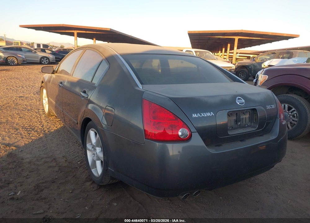 2004 NISSAN MAXIMA 3.5 SE VIN: 1N4BA41E34C918505