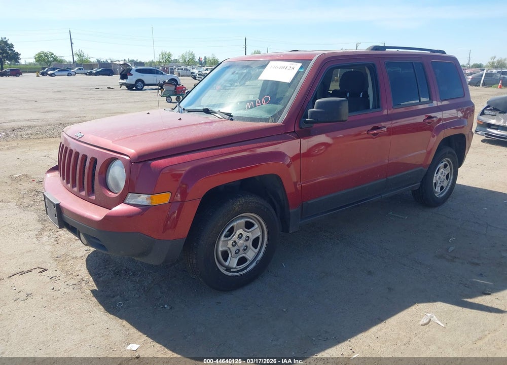 2015 JEEP PATRIOT SPORT VIN: 1C4NJRBB2FD231327