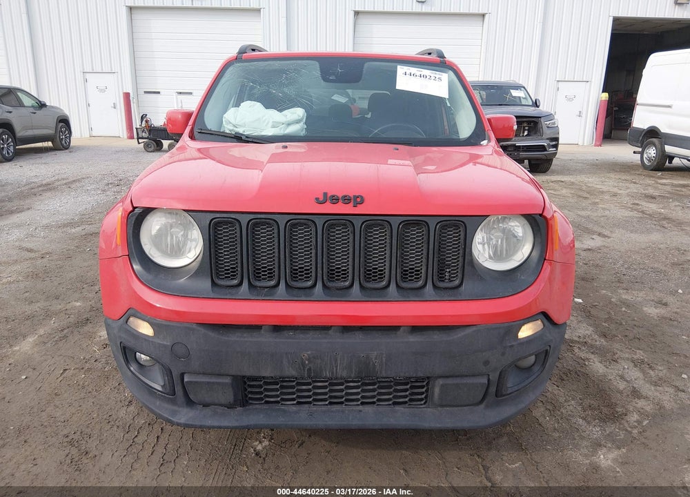 2017 JEEP RENEGADE ALTITUDE FWD VIN: ZACCJABB4HPF41458