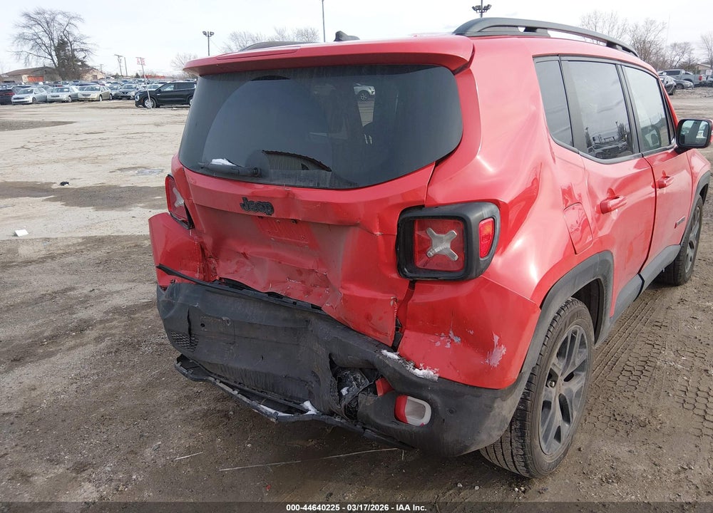 2017 JEEP RENEGADE ALTITUDE FWD VIN: ZACCJABB4HPF41458
