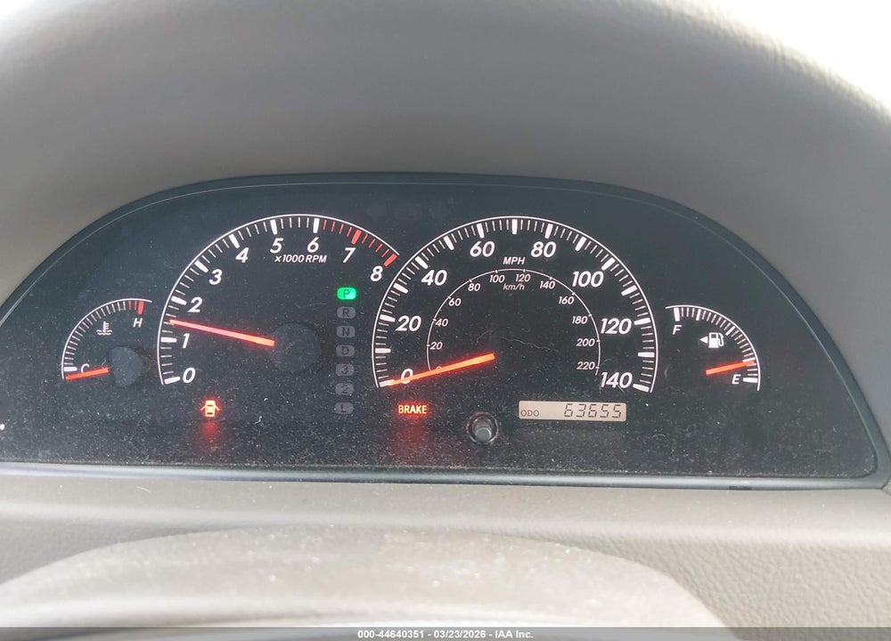 2005 TOYOTA CAMRY LE VIN: 4T1BE32K75U943041