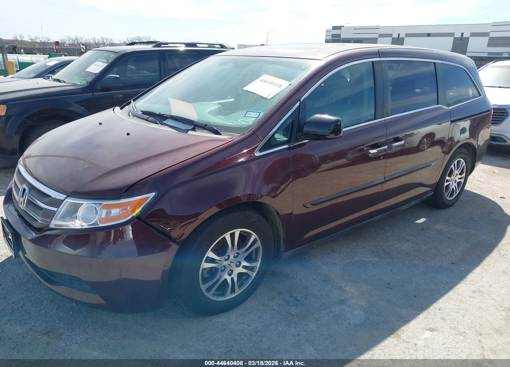 2012 HONDA ODYSSEY EX-L VIN: 5FNRL5H60CB084606