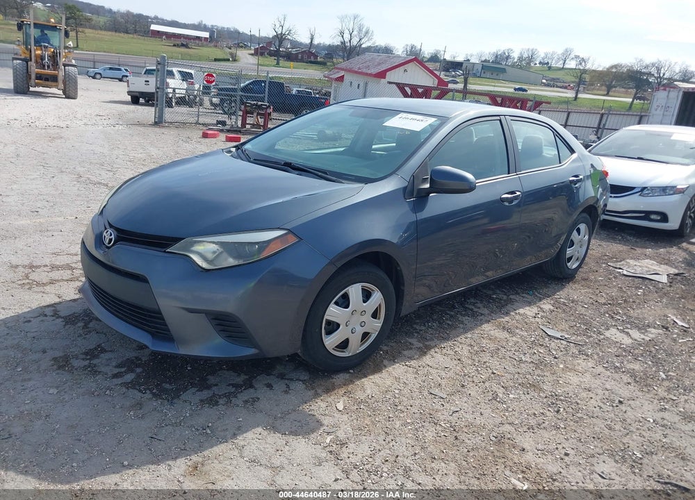2014 TOYOTA COROLLA L VIN: 5YFBURHE2EP161674
