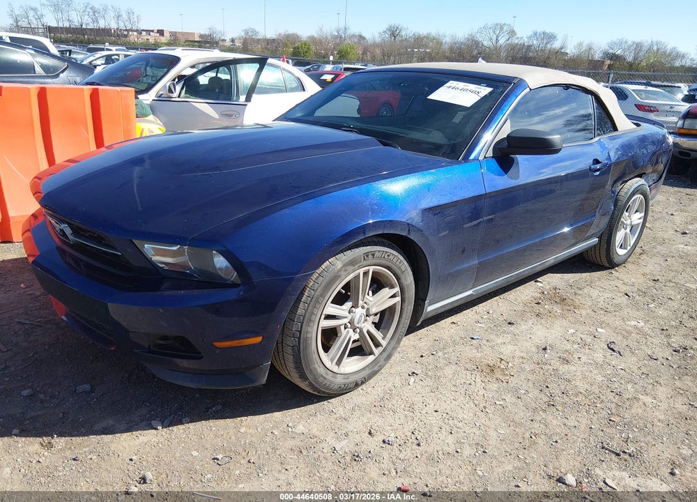 2011 FORD MUSTANG V6 VIN: 1ZVBP8EM8B5167854