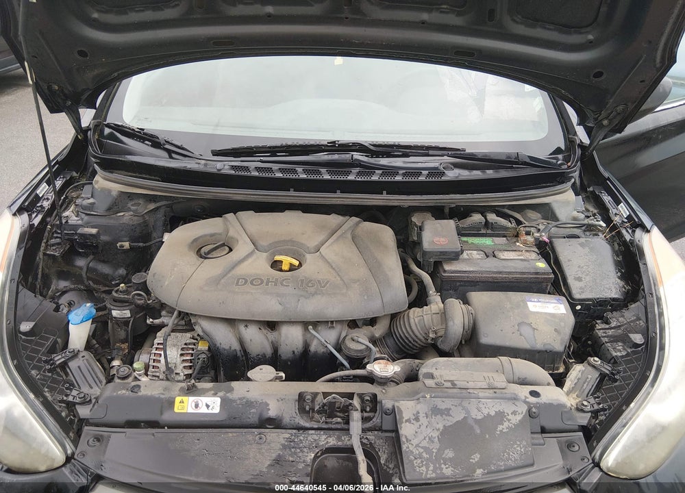 2013 HYUNDAI ELANTRA GS VIN: KMHDH6AE8DU006968