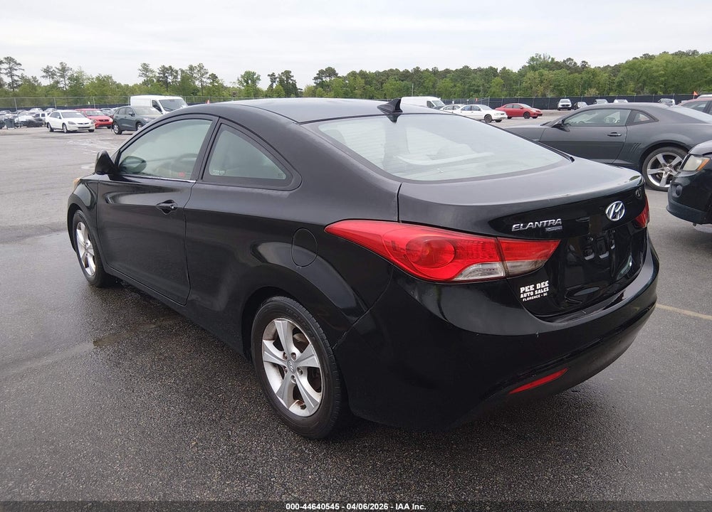 2013 HYUNDAI ELANTRA GS VIN: KMHDH6AE8DU006968