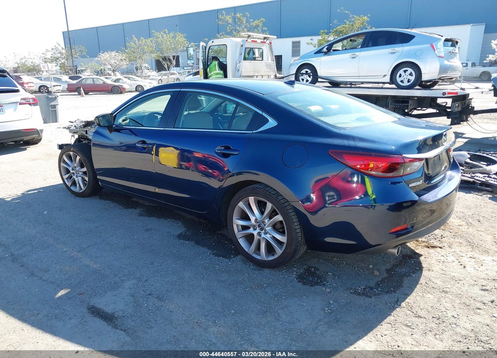 2016 MAZDA 6 I TOURING VIN: JM1GJ1T53G1437519