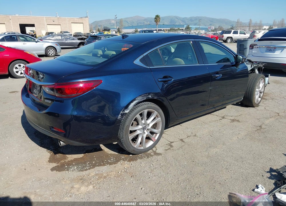 2016 MAZDA 6 I TOURING VIN: JM1GJ1T53G1437519