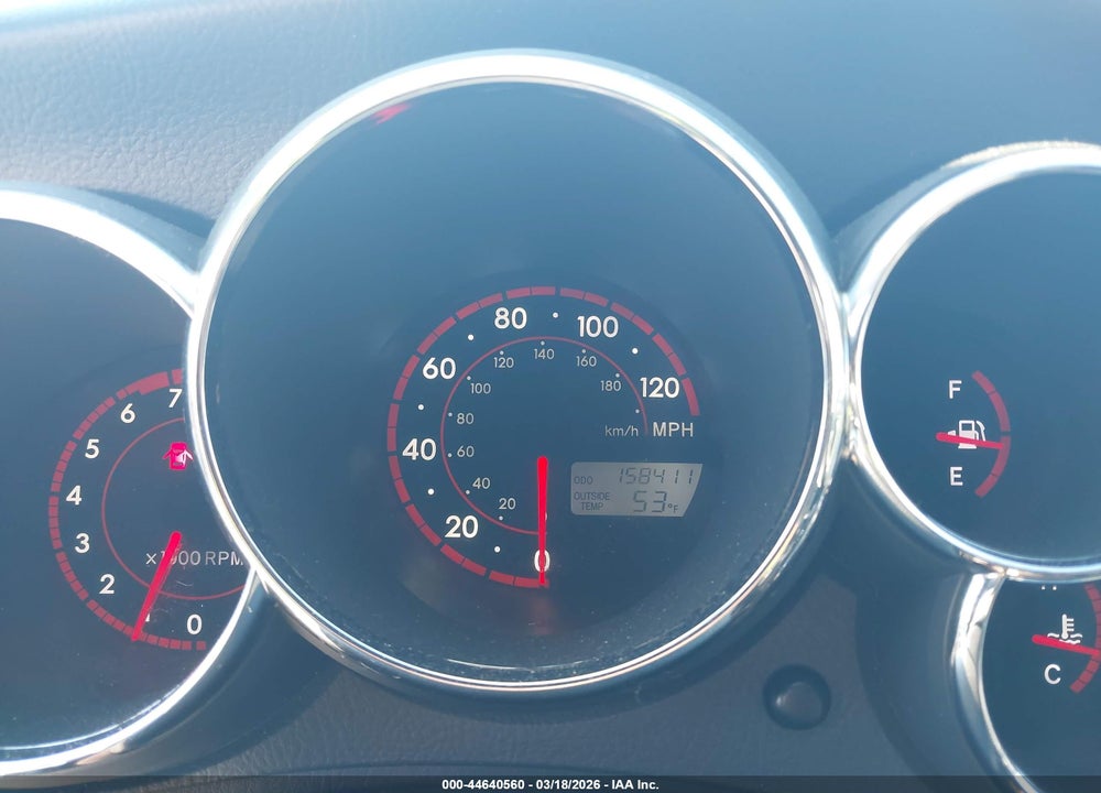 2007 PONTIAC VIBE VIN: 5Y2SL65807Z427962