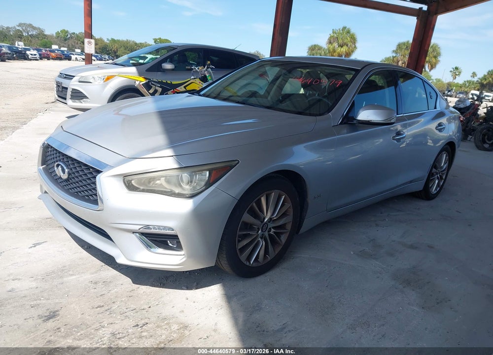 2018 INFINITI Q50 3.0T LUXE VIN: JN1EV7AP0JM357221