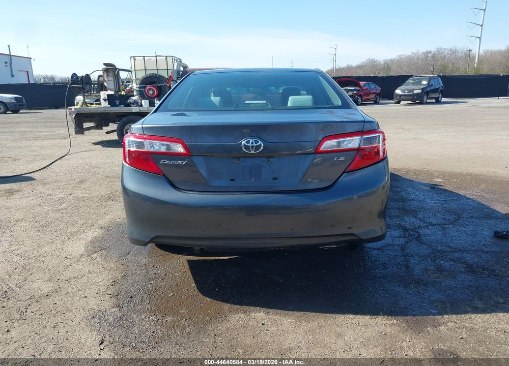 2013 TOYOTA CAMRY LE VIN: 4T1BF1FK6DU654338