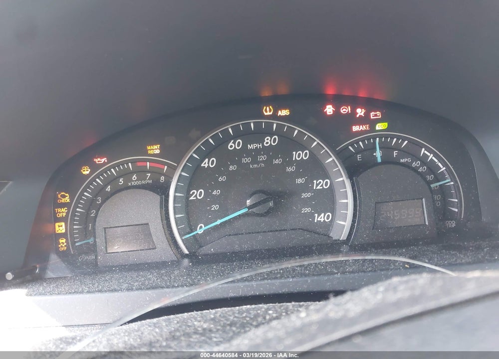 2013 TOYOTA CAMRY LE VIN: 4T1BF1FK6DU654338