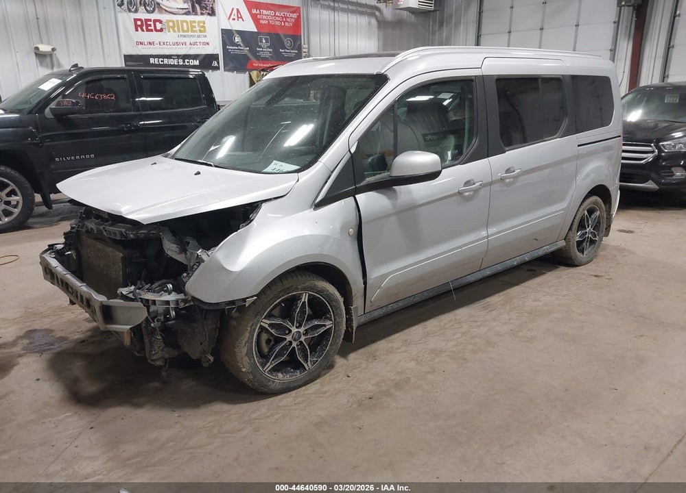2018 FORD TRANSIT CONNECT TITANIUM VIN: NM0GE9G74J1364499