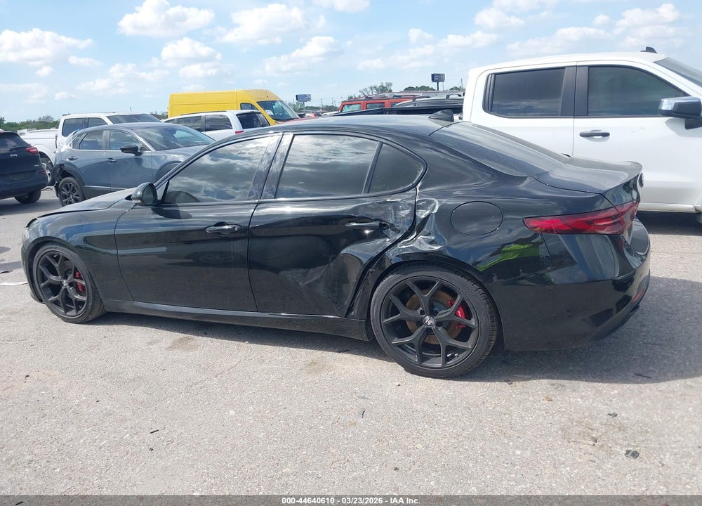 2020 ALFA ROMEO GIULIA SPORT RWD VIN: ZARFAMAN5L7630297