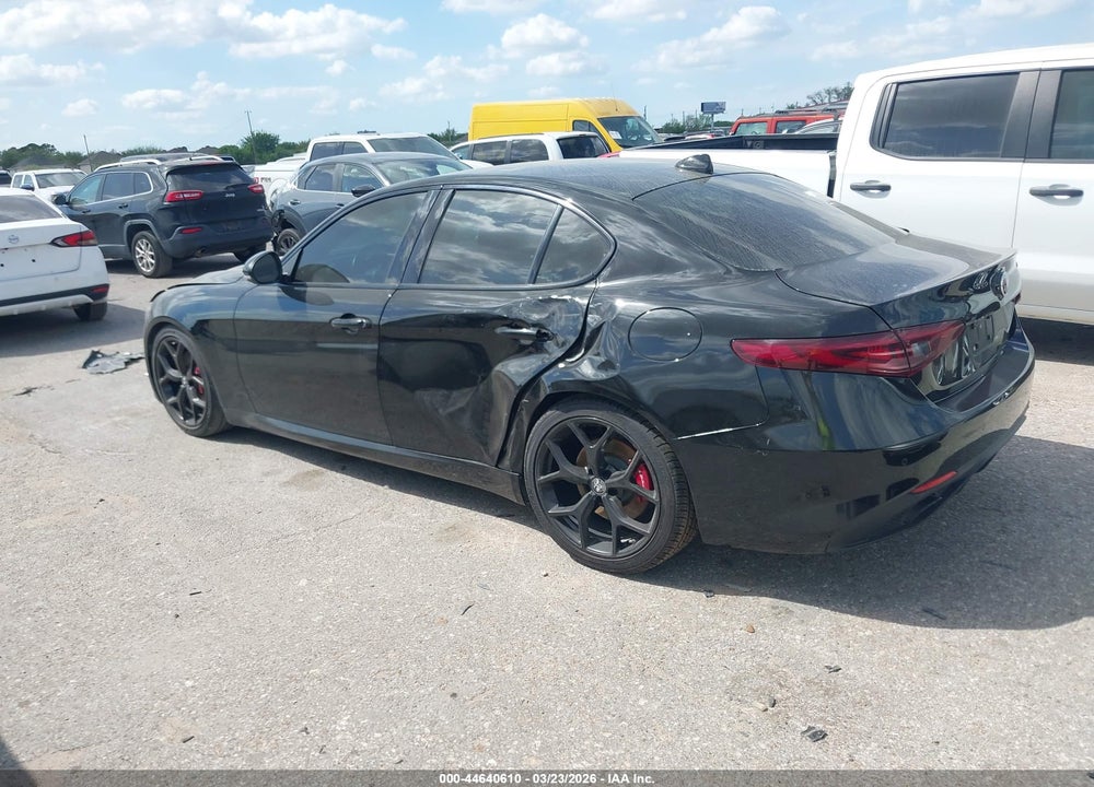 2020 ALFA ROMEO GIULIA SPORT RWD VIN: ZARFAMAN5L7630297
