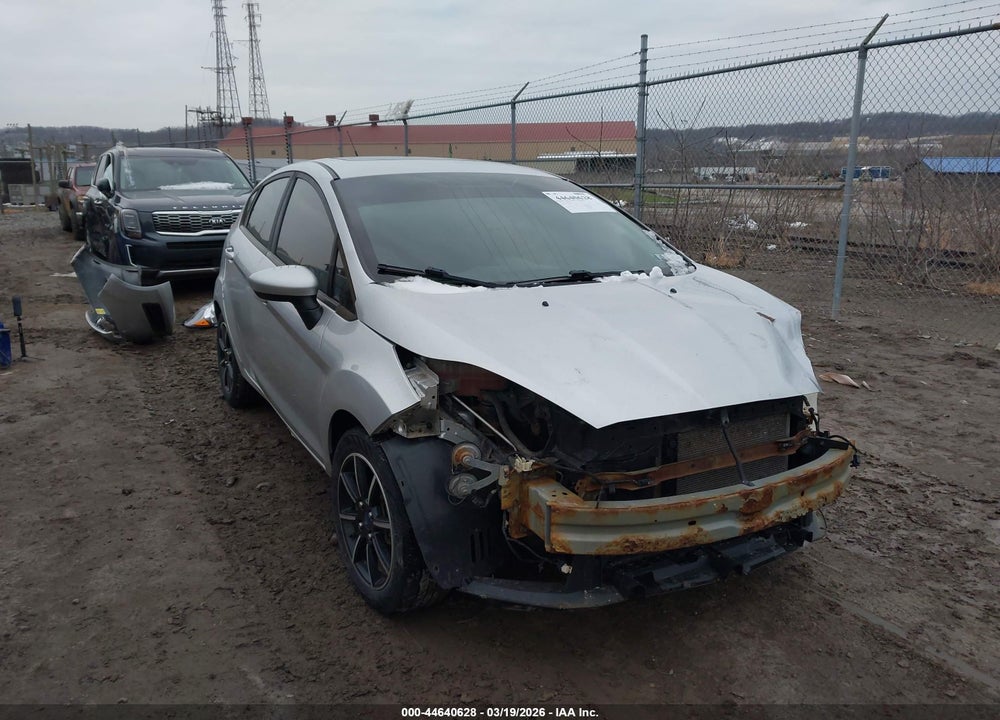 2017 FORD FIESTA SE VIN: 3FADP4EJ5HM144521