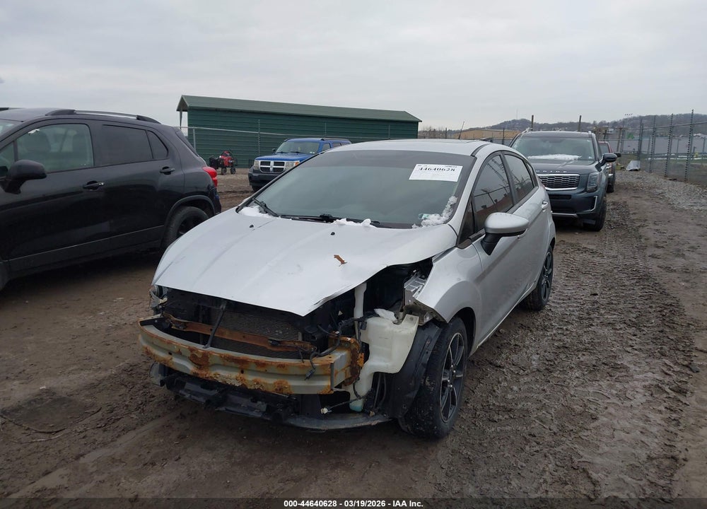 2017 FORD FIESTA SE VIN: 3FADP4EJ5HM144521