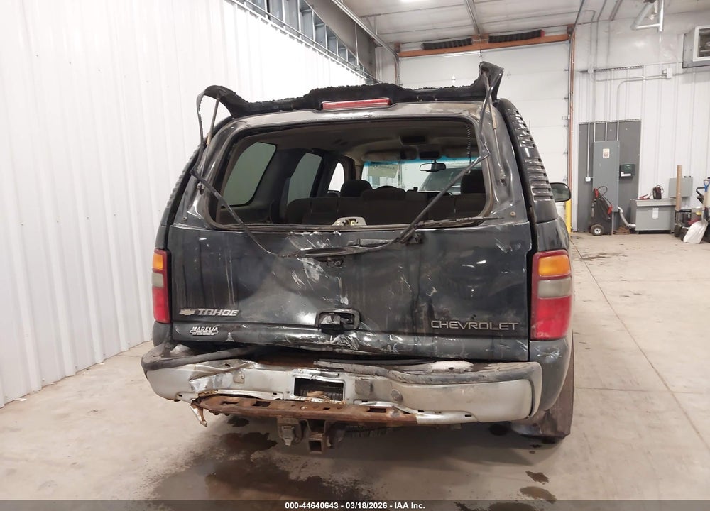2003 CHEVROLET TAHOE LS VIN: 1GNEK13V93R197237