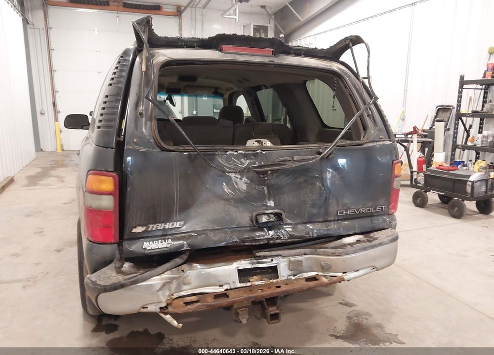 2003 CHEVROLET TAHOE LS VIN: 1GNEK13V93R197237