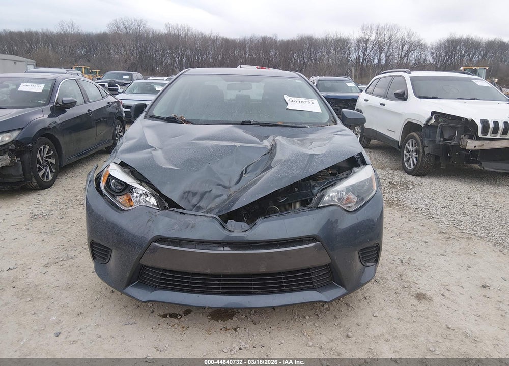 2015 TOYOTA COROLLA LE VIN: 2T1BURHE2FC474676