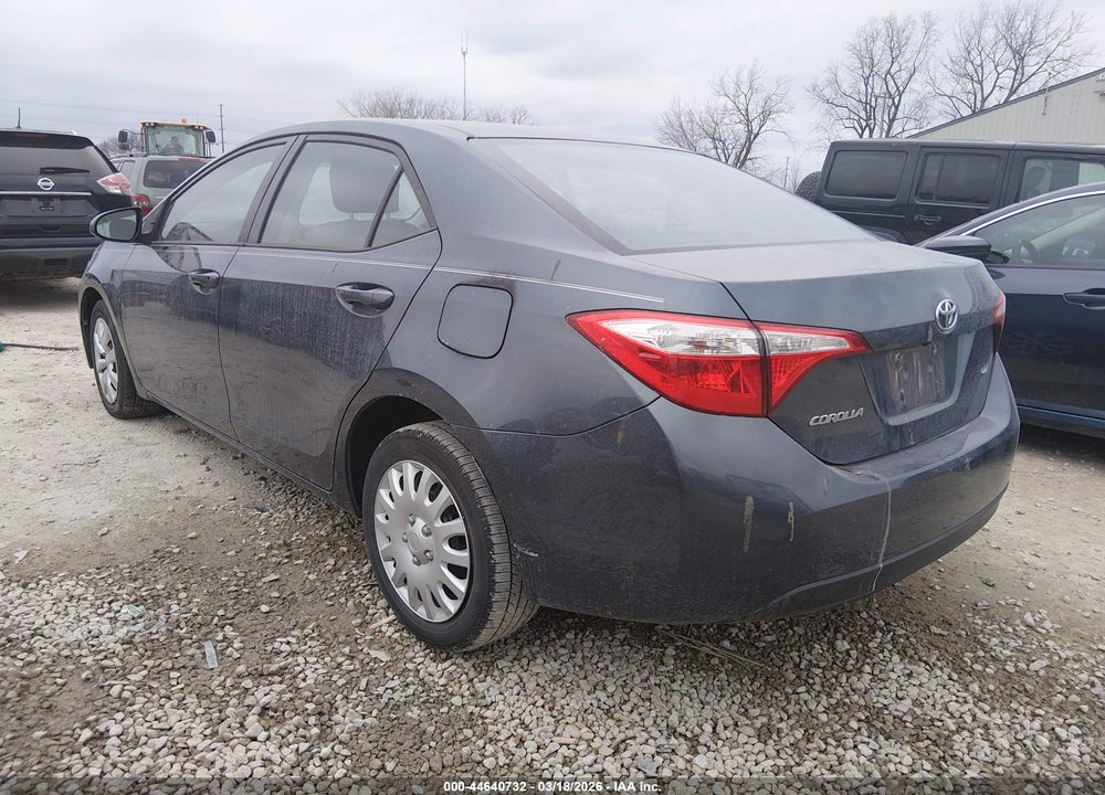 2015 TOYOTA COROLLA LE VIN: 2T1BURHE2FC474676