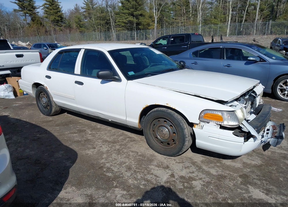 2011 FORD CROWN VICTORIA POLICE INTERCEPTOR VIN: 2FABP7BV3BX168327