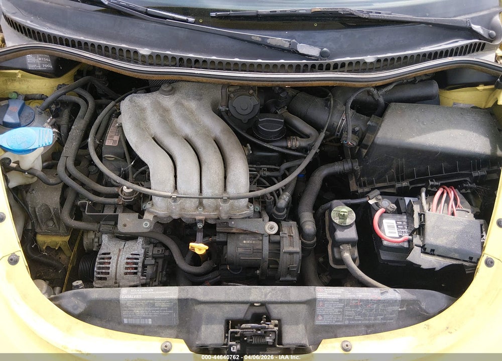 1999 VOLKSWAGEN NEW BEETLE GLS VIN: 3VWCC21C5XM455200
