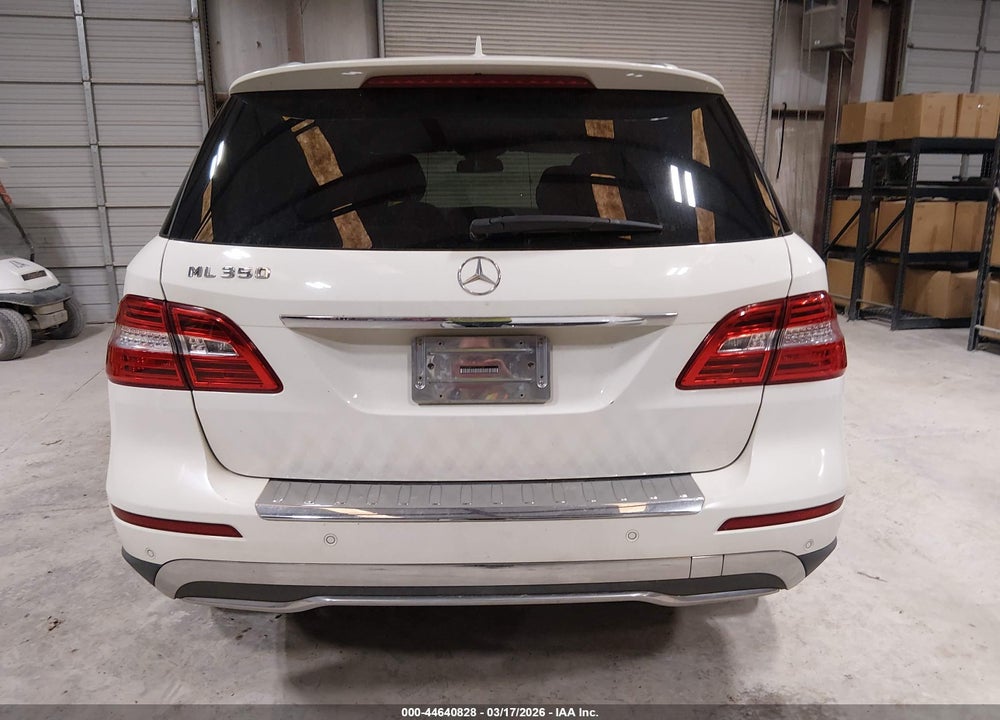 2013 MERCEDES-BENZ ML 350 VIN: 4JGDA5JB1DA123135