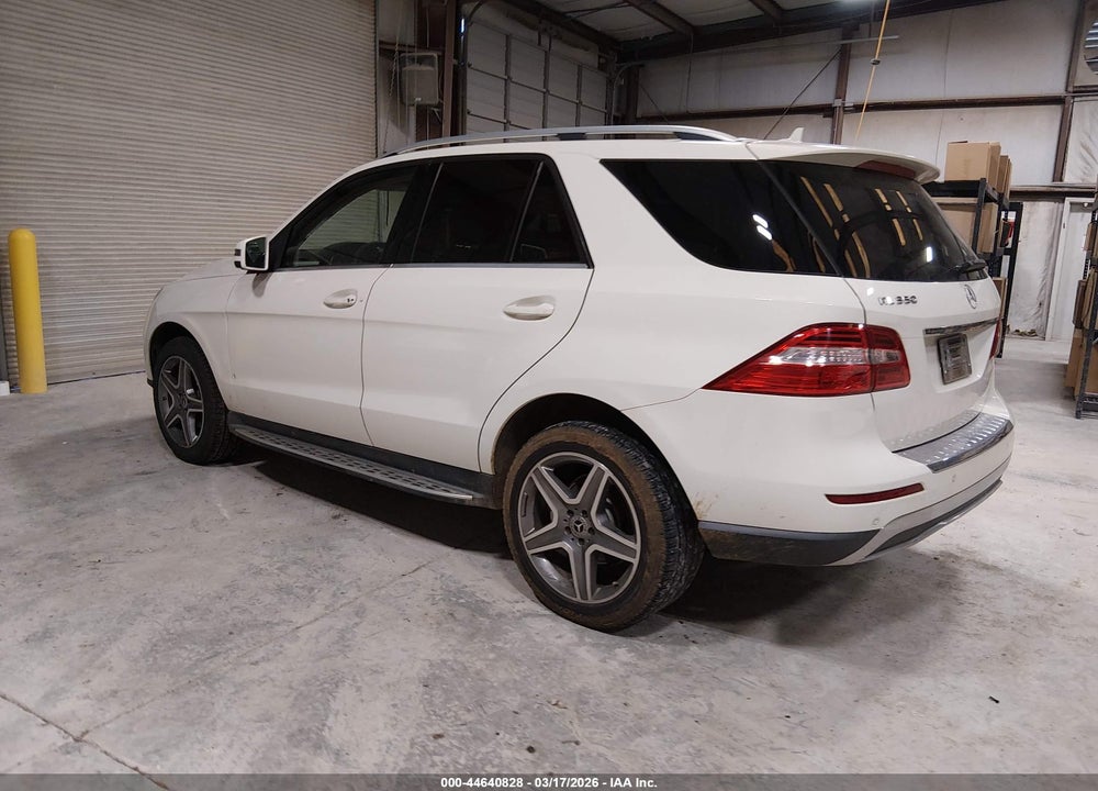 2013 MERCEDES-BENZ ML 350 VIN: 4JGDA5JB1DA123135