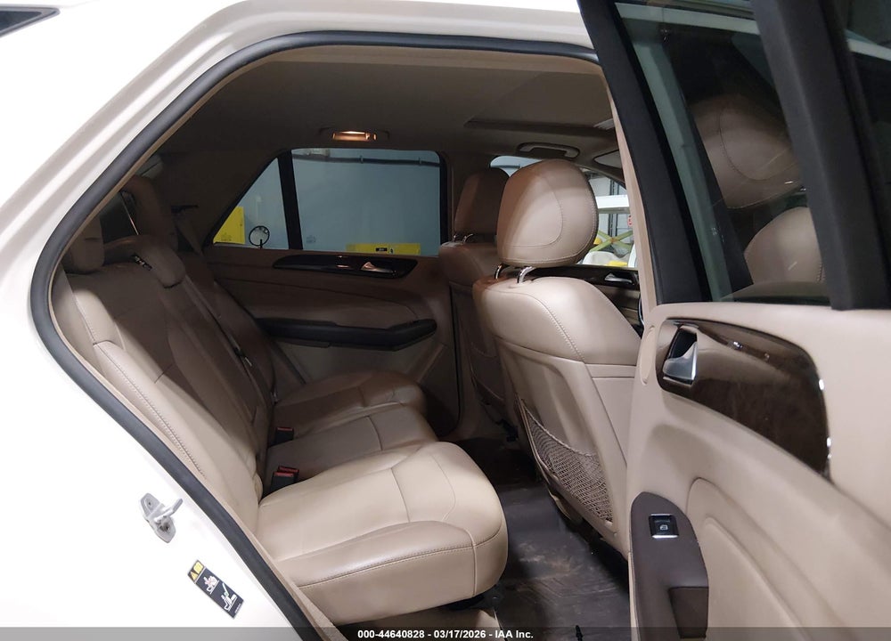 2013 MERCEDES-BENZ ML 350 VIN: 4JGDA5JB1DA123135