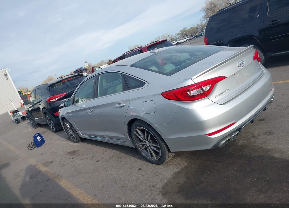 2017 HYUNDAI SONATA SPORT 2.0T VIN: 5NPE34AB4HH508040