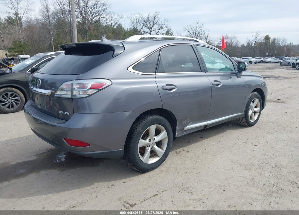 2012 LEXUS RX 350 VIN: 2T2BK1BA4CC145062