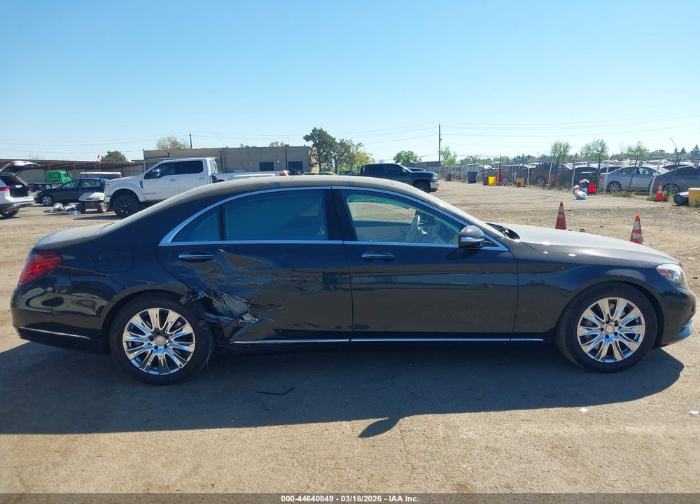 2015 MERCEDES-BENZ S 550 VIN: WDDUG8CB8FA187425