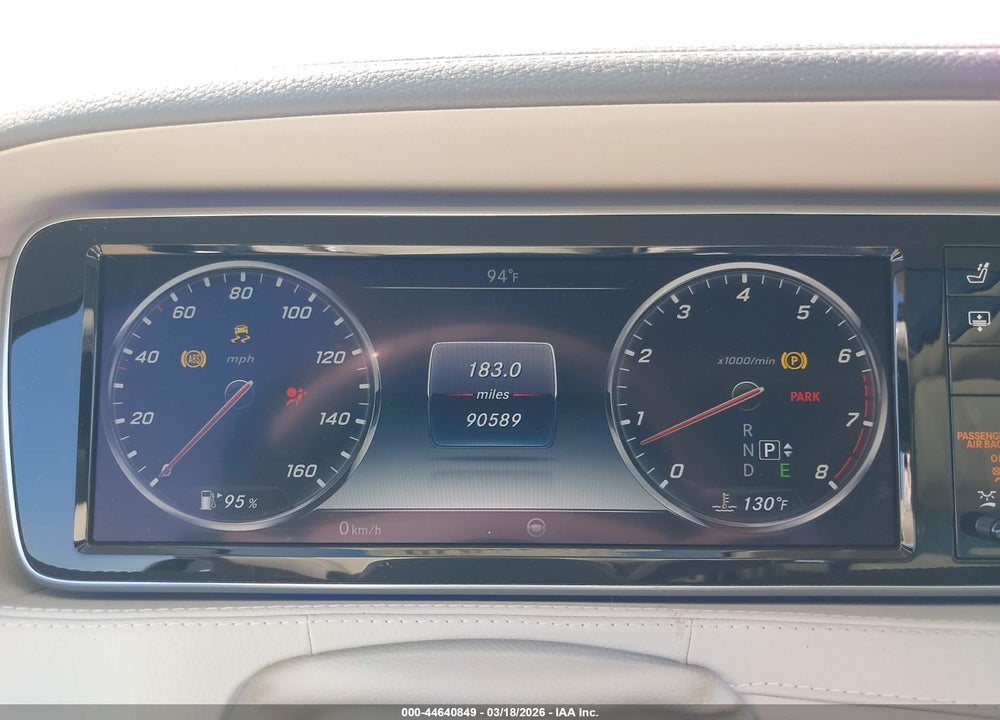 2015 MERCEDES-BENZ S 550 VIN: WDDUG8CB8FA187425