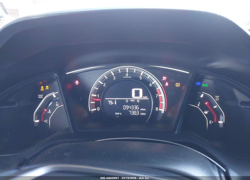 2018 HONDA CIVIC SPORT VIN: SHHFK7G47JU232781